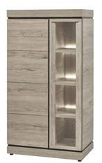 Kolomkast Bloemendaal Links - vitrinekasten, Nieuw, Overige materialen