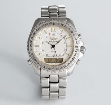 Breitling - Navitimer Pluton - A51038 - Heren - 1990-1999, Sieraden, Tassen en Uiterlijk, Horloges | Heren, Nieuw