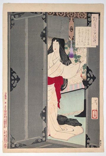YOSHITOSHI . Akazome Emon . 100 aspecten van de maan .
