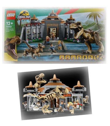 Lego Set - 76961 - Jurassic Park - Visitor Centre T. rex &, Nieuw
