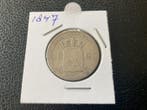 Nederland. Wilhelm II. 1 Gulden 1847 (Zonder minimumprijs), Postzegels en Munten