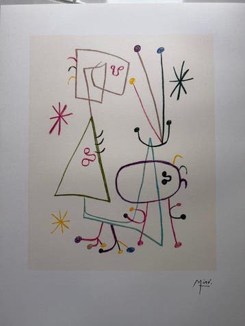 Joan Miro (1893-1983) - Parler seul II