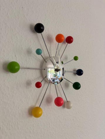 Wandklok - Karlsson - Metaal, Verchroomd - 2010-2020 -