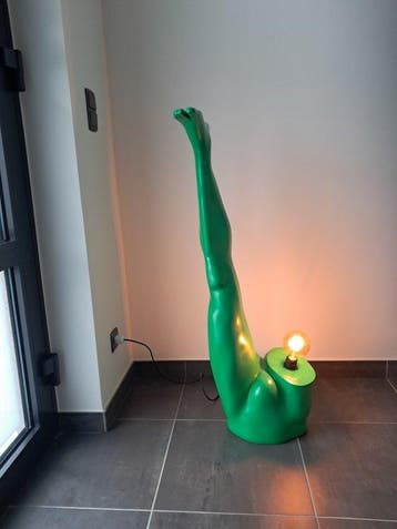 Pop Art Sculpturale Vloerlamp/benenlamp - Staande lamp -