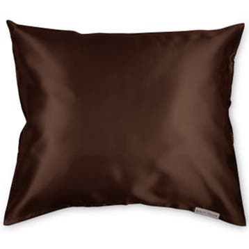 Beauty Pillow  Luxury Silk Brown  60 x 70 cm, Verzenden, Nieuw