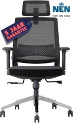 Stane® Ergonomische Bureaustoel met hoofdsteun – Office, Ophalen of Verzenden, Zo goed als nieuw
