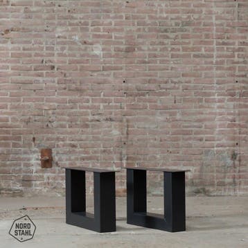 Stalen onderstel salontafel - U coffee leg heavy - Nordstahl, Verzenden, Nieuw