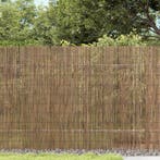 vidaXL Tuinscherm 300x100 cm riet, Tuin en Terras, Verzenden, Nieuw, 1 tot 2 meter