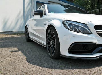 Side Skirts Diffusers Mercedes C-klasse C205 63AMG Coupé, Verzenden, Nieuw