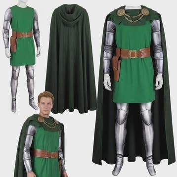 Doctor Doom Cosplay Kostuum voor Heren - Compleet Superhelde, Verzenden, Nieuw