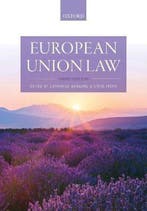 European Union Law 9780198855750, Verzenden, Zo goed als nieuw