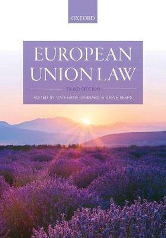 European Union Law 9780198855750, Boeken, Studieboeken en Cursussen, Zo goed als nieuw, Verzenden