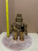 Decoratief Beeld - Robot - Keramiek - 28 cm (nieuw), Verzenden