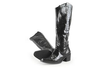 Tamaris Cowboy laarzen in maat 38 Zwart, Kleding | Dames, Schoenen, Tamaris, Verzenden, Zwart, Zo goed als nieuw