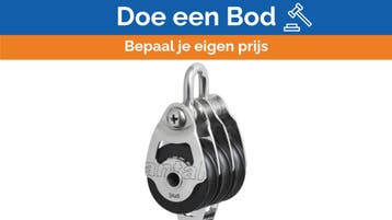 Bieden: Antal Tripple 34 mm Sheave Block with Shackle and B, Ophalen of Verzenden, Nieuw, Toebehoren
