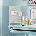 Bureau organizer Sauda 50x50 cm wit [en.casa], Verzenden, Nieuw