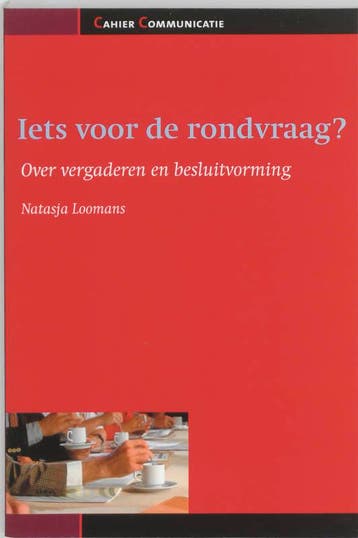 Iets voor de rondvraag? - Natasja Loomans 9789058712028, Boeken, Verzenden, Gelezen, Natasja Loomans