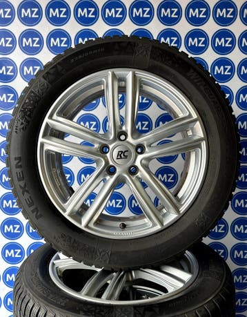 Volkswagen Tiguan | 18 inch Velgen + Winterbanden, Auto-onderdelen, 18 inch, Gebruikt, Banden en Velgen, 235 mm