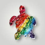 RED - sculptuur, Team turtle color - 19 cm - Hars - 2026