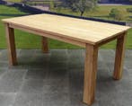 Old Java dining tuintafel 240x100xH77,5 cm teak, Ophalen of Verzenden, Nieuw, Teakhout