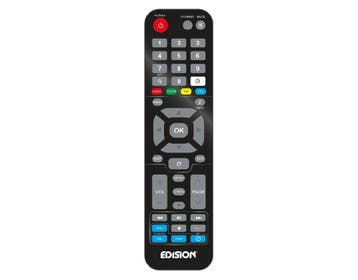 Edision extra afstandsbediening EDI-RCU 4 Learn, Audio, Tv en Foto, Afstandsbedieningen, Ophalen of Verzenden, Nieuw