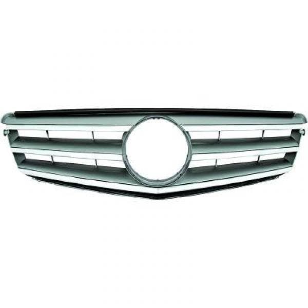 Carnamics Grille | Mercedes-Benz C-klasse 07-11 4-d (W204) /, Auto-onderdelen, Carrosserie en Plaatwerk, Nieuw, Verzenden