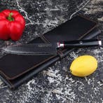 Yaxell Super Gou Ypsilon Santoku mes 16,5 cm – 193 Lagen.., Ophalen of Verzenden, Nieuw, Hout, Los bestek