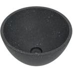 Basic Line Opbouw Waskom - 40x40x14 cm - Rond - Hardsteen, Ophalen of Verzenden, Nieuw