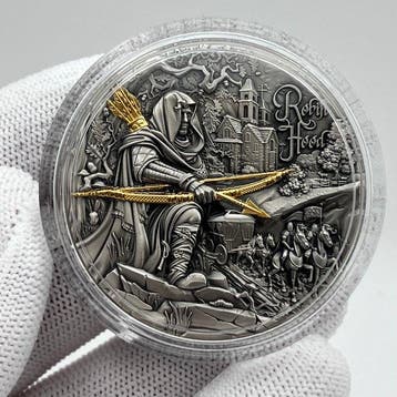 Kameroen. 2000 Francs 2024 – Vikings – 2 oz Silver – 5