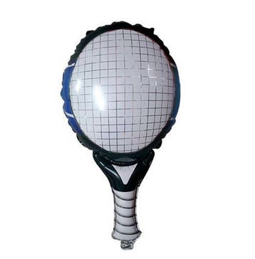 Tennis racket en bal folie ballonnen set, Verzenden, Nieuw, Overige typen