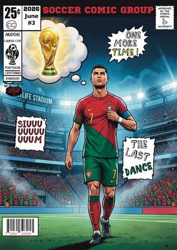 ANDSAL 1991 - Cristiano Ronaldo World Cup 2026 Portugal -, Nieuw