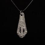 Viking periode Ancient lead-tin bronze alloy dragon foot
