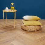 Visgraat plak-PVC naturel eiken vanaf €7,98, Ophalen of Verzenden, Nieuw, Kunststof, Vloerdelen of -planken