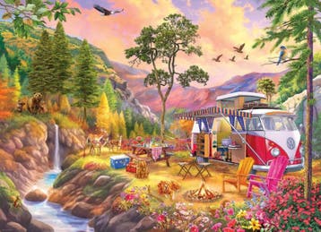 VW Camper’s Paradise, Volkswagen Camper’s Paradise (Puzz, Ophalen of Verzenden, Nieuw