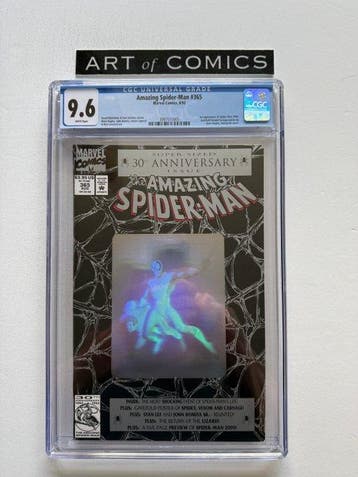 The Amazing Spider-Man #365 - Hologram Cover - CGC 9.6 - 1st, Nieuw