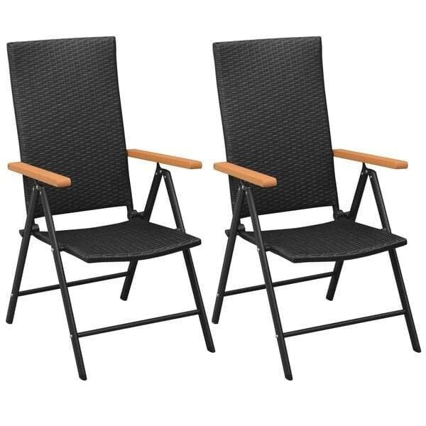 Rattan tuinstoelen 2 stuks | 75% Korting, Tuin en Terras, Tuinstoelen, Verstelbaar, Nieuw, Rotan, Ophalen of Verzenden
