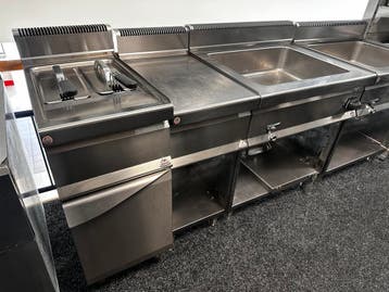 Refurbished Bertos Keukenapparatuur Diversen, Gebruikt, Fornuis, Frituur en Grillen