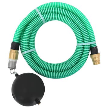 vidaXL Zuigslang met messing koppelingen 1,1 15 m PVC, Verzenden, Nieuw