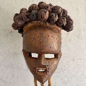 Tribal Mukinka Salampasu Mask - DR Congo (Zonder