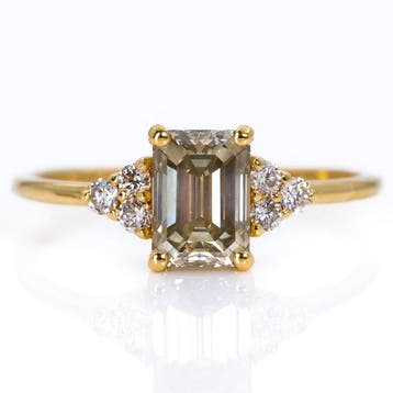 Zonder minimumprijs - Ring - 18 karaat Geel goud - 1.58ct., Nieuw