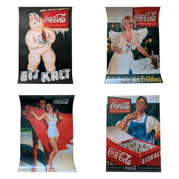 Anonymous - 4 x Coca-Cola Poster