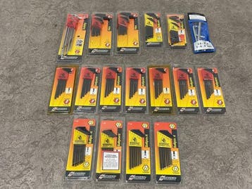 Veiling - Inbussleutel set 17-delig, Nieuw