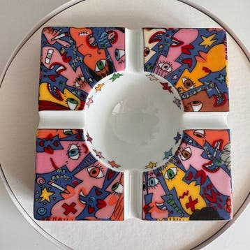Rosenthal - James Rizzi - Asbak - für Philip Morris Edition