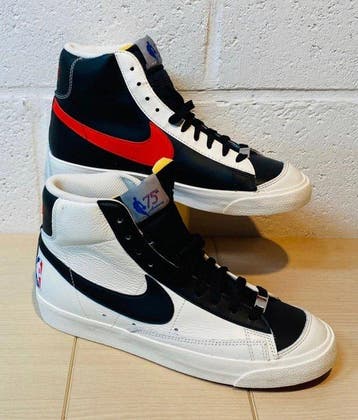 Nike - Blazer Mid Vintage NBA 75th Annif P48,5 - Sneakers -, Nieuw