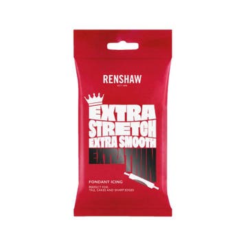 Renshaw Rolfondant Extra 1kg Zwart, Verzenden, Nieuw
