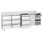 GGM Gastro | Barkoeledag PREMIUM - 2690x600mm - met 1 deur &, Verzenden, Nieuw in verpakking