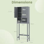 LIVSK Toiletrek met Verstelbare Planken - Ruimtebesparend en, Verzenden, Nieuw