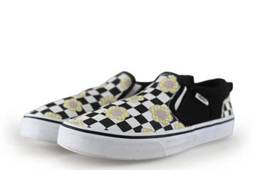 Vans Instappers in maat 36½ Zwart, Verzenden, Zo goed als nieuw, Vans, Instappers