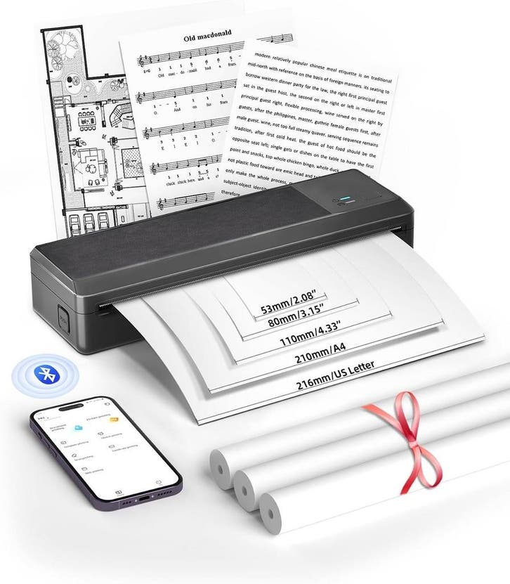 Born4ship P83 Printer | 34% Korting | Nieuwstaat, Computers en Software, Printers, Draadloos, Thermo-printer, Zwart-en-wit printen