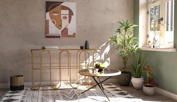 CONSOLE SAMUI CM 110X32X77, Huis en Inrichting, Tafels | Eettafels, Ophalen of Verzenden, Nieuw